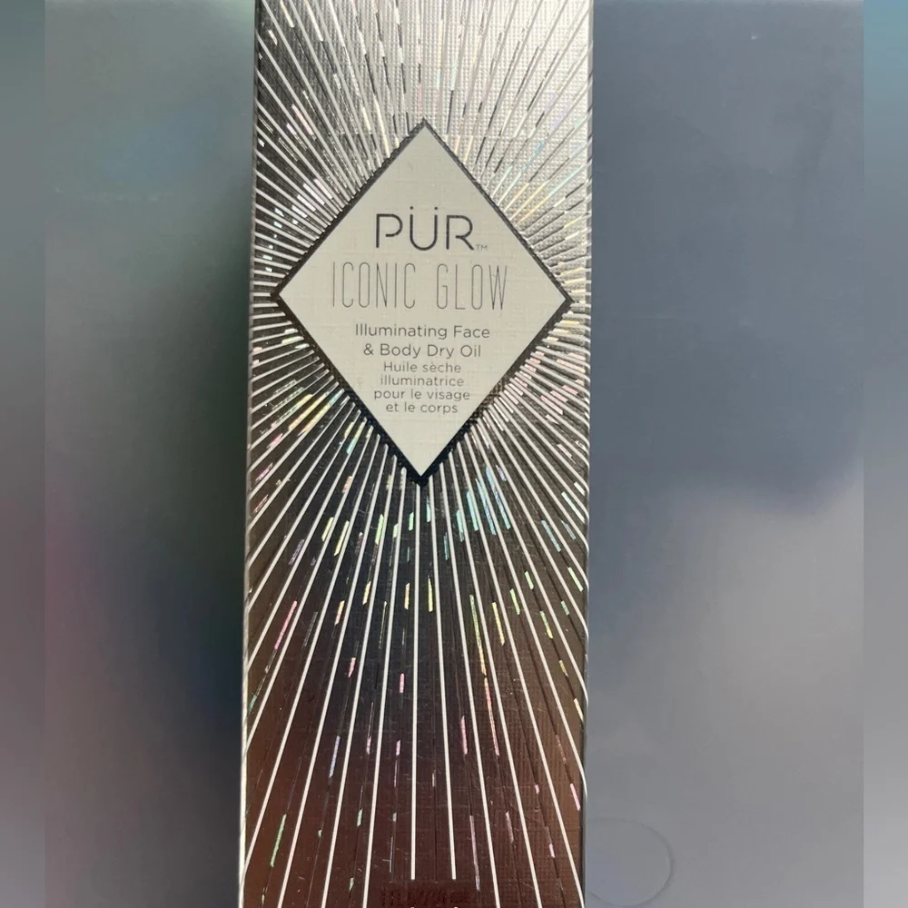 NEW sealed PUR iconic glow illuminating face & body dry oil